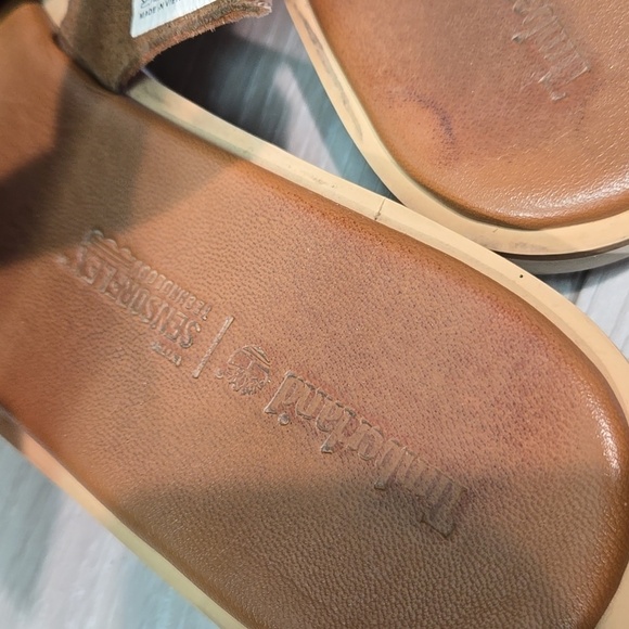 Timberland Women Leather Sensor flex Leather Slide Sandals shoes 9 - Picture 9 of 12